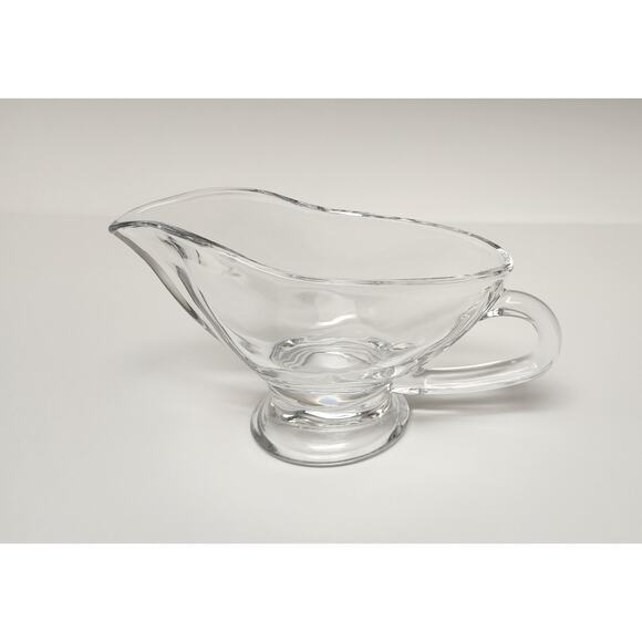 Anchor Hocking Clear Glass Gravy Boat 10oz - Picture 1 of 4